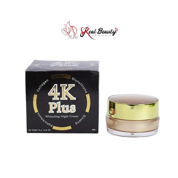 4K Plus Whitening Night Cream 15g
