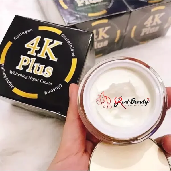 4K Plus Whitening Night Cream 15g - Image 2
