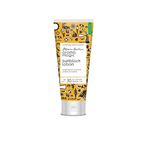 Aroma Magic Sunscreen Sun Block Lotion, SPF 30, 100ml