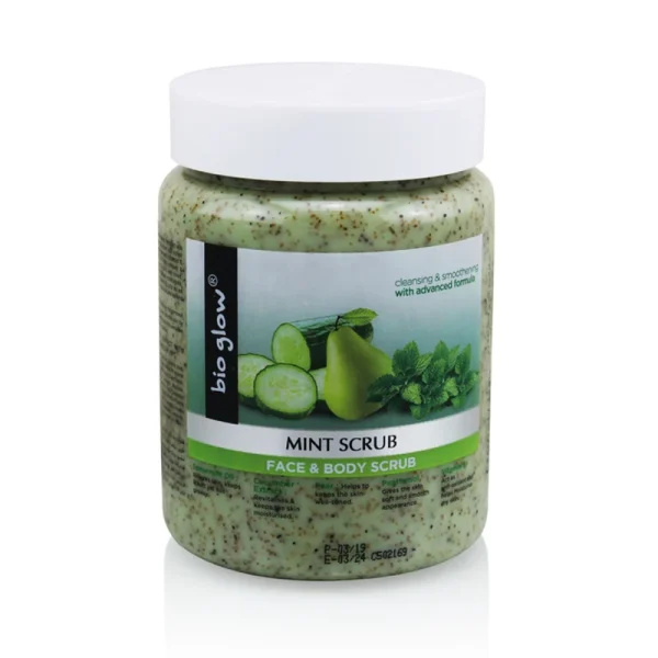 Bio Glow Mint Scrub Face & Body Scrub 500ml