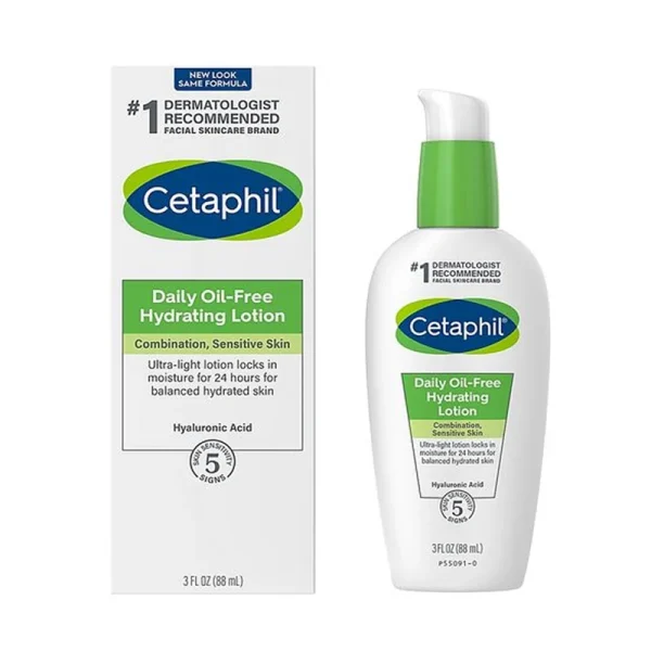 Cetaphil Daily Oil Free Hydrating Lotion 88ml