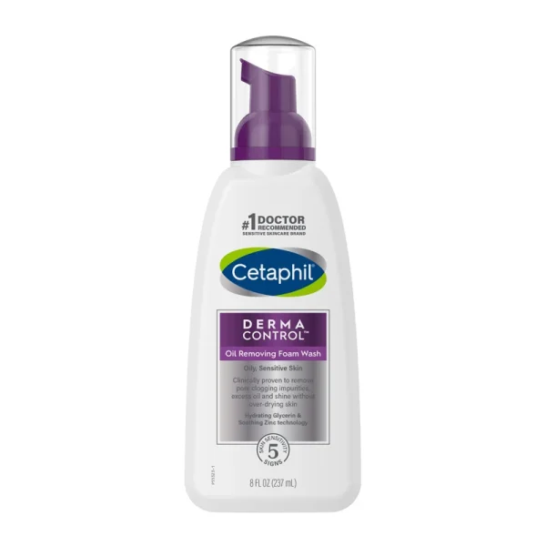 Cetaphil Derma Control Oil Removing Foam Wash 237ml