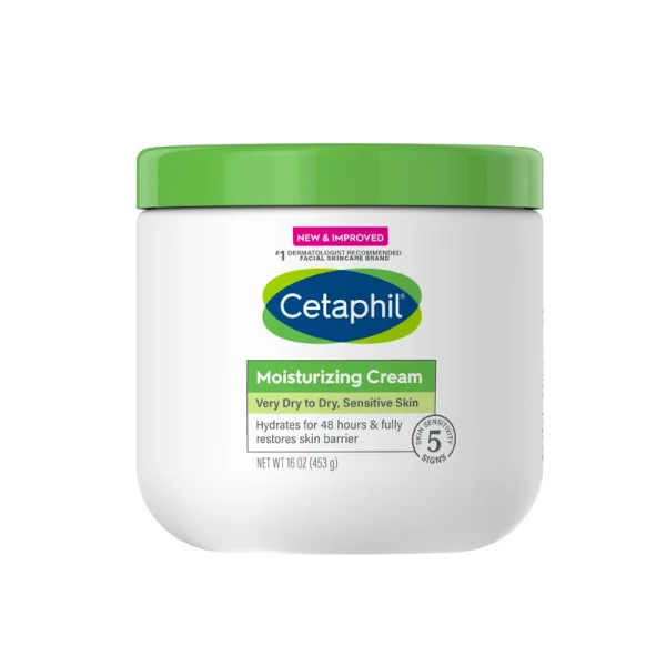 Cetaphil Moisturizer Cream Very Dry To Dry Sensitive Skin 453g