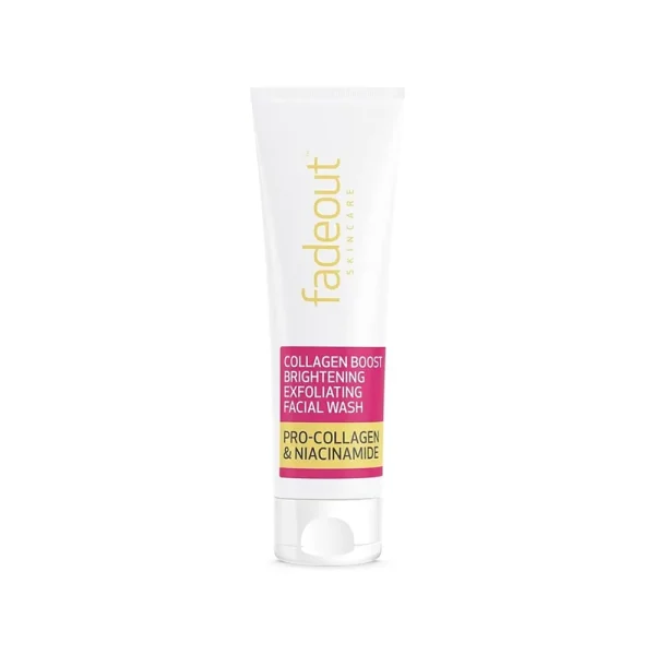 Fadeout Collagen Boost Whitening Exfoliating Facial Wash 100ml