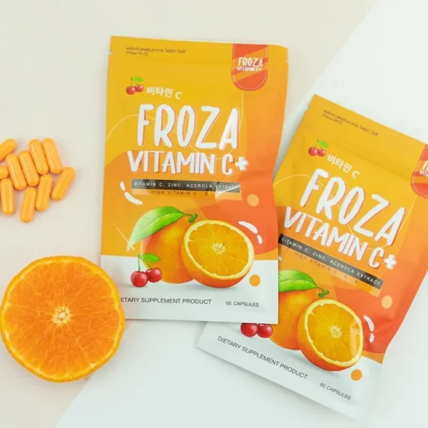 Froza Vitamin C 60 Capsules - Image 2