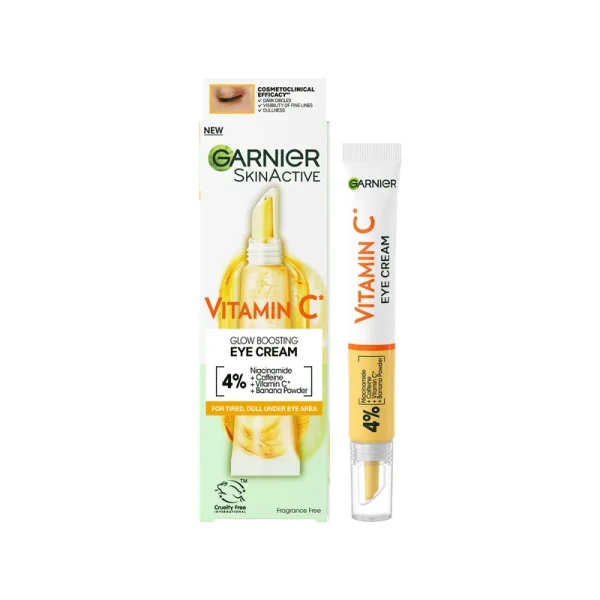 GARNIER SKINACTIVE VITAMIN C GLOW BOOST EYE CREAM 15ML