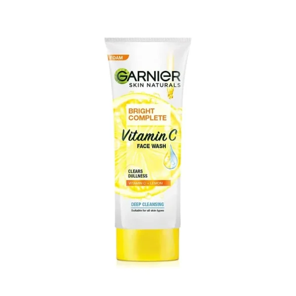 Garnier Bright Complete Vitamin C Face Wash 100g