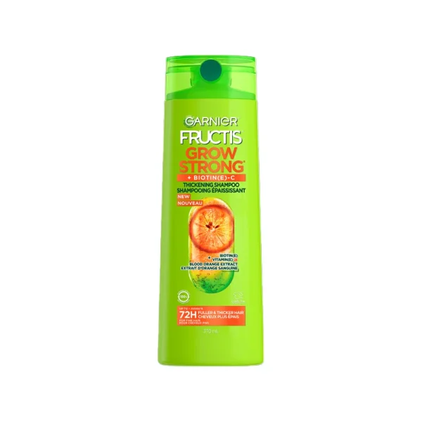Garnier Grow Strong Shampoo 370ml