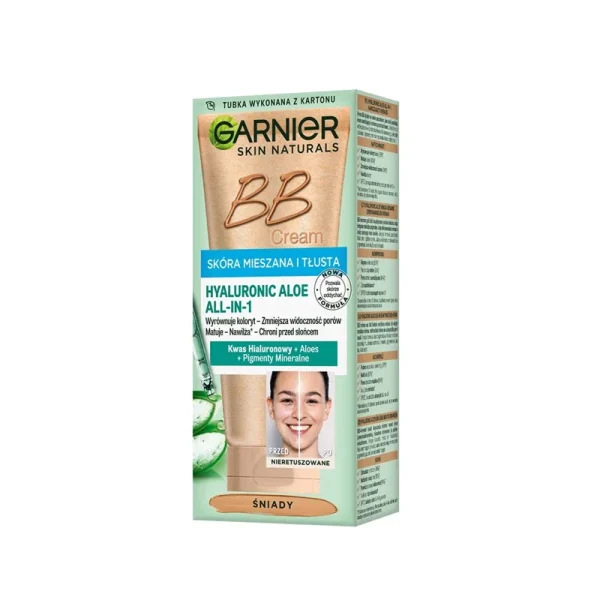 Garnier Hyaluronic Aloe All In 1 BB Cream Sniady 50ml
