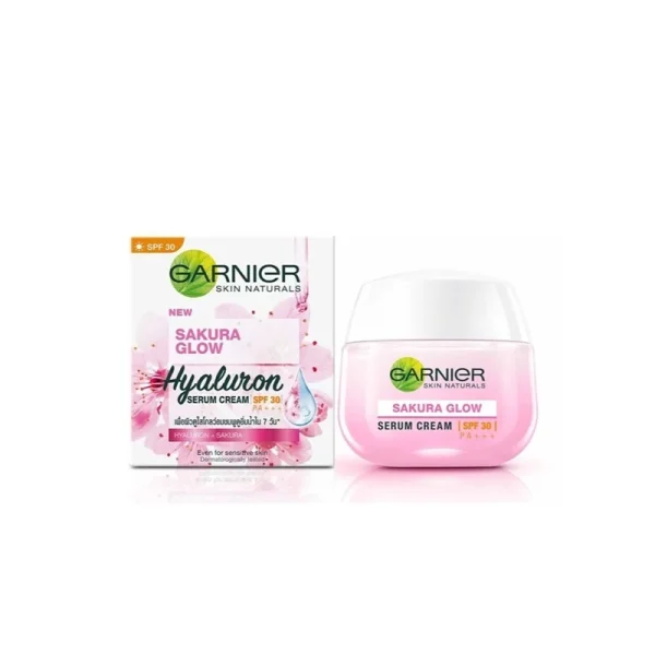 Garnier Sakura Glow Serum Cream Spf 30