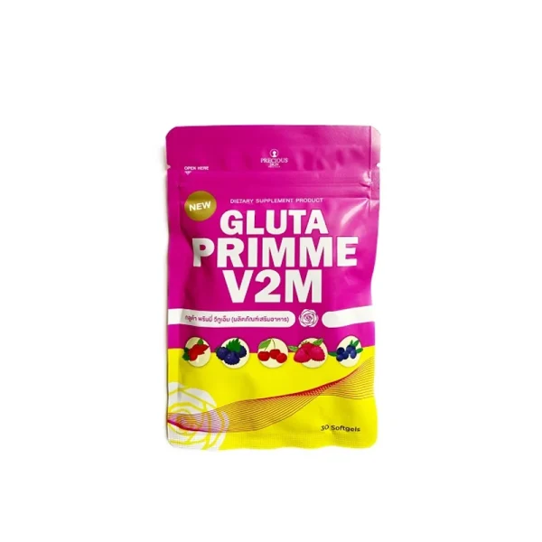 Gluta Prime V2M 30 Soft gels