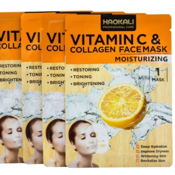 Haokali Vitamin C & Collagen Face Mask