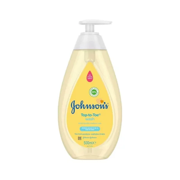 Johnsons Top To Toe Wash 500ml