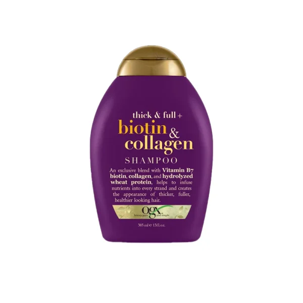 OGX Biotin And Collagen Shampoo 385ml