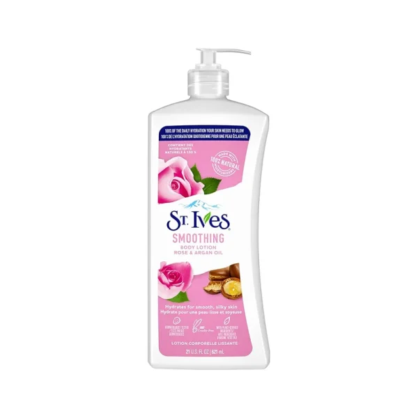 St Ives Smoothing Rose and Argon Oil lotion 621ml
