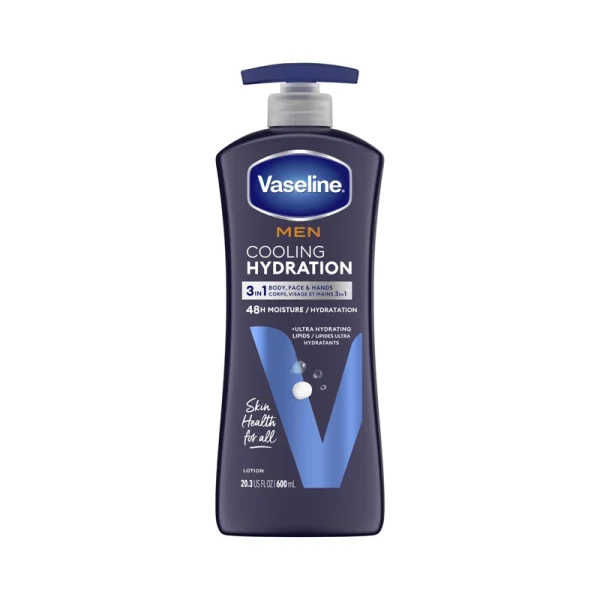 Vaseline Men Healing Moisture Body Lotion 600ml
