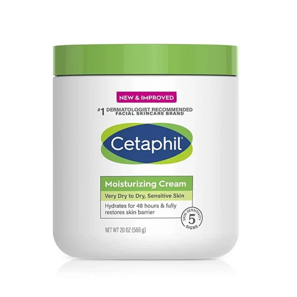 Cetaphil Moisturizing Cream Very Dry To Dry Sensitive Skin 566g