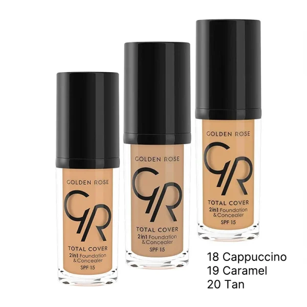 Golden Rose 2-in-1 Foundation & Concealer