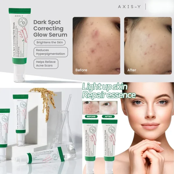 Axis-Y Dark Spot Correcting Glow Serum Tube 50ml - Image 3