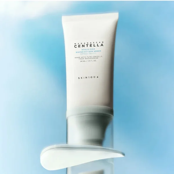 SKIN1004 Madagascar Centella Hyalu-Cica Waterproof Sunscreen Serum SPF 50+ 50 ml - Image 2