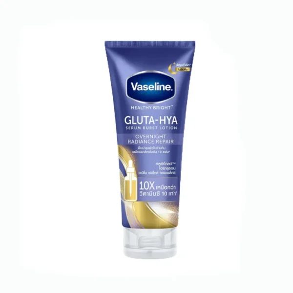 Vaseline Gluta Hya Serum Burst Lotion Over Night Radiance Repair Tube 300ml