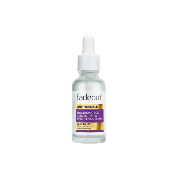 Fadeout Anti Wrinkle Hyaluronic Acid Concentrated Whitening Serum 30ml