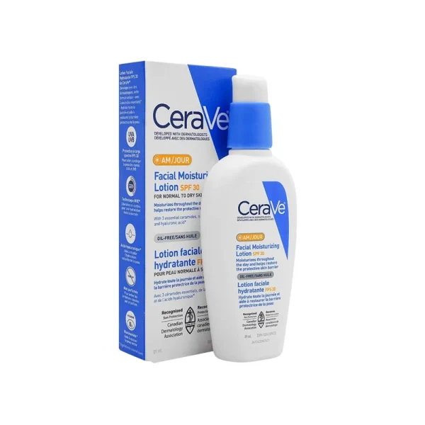 CeraVe AM Facial Moisturizing Lotion With Sunscreen SPF 30 89ml