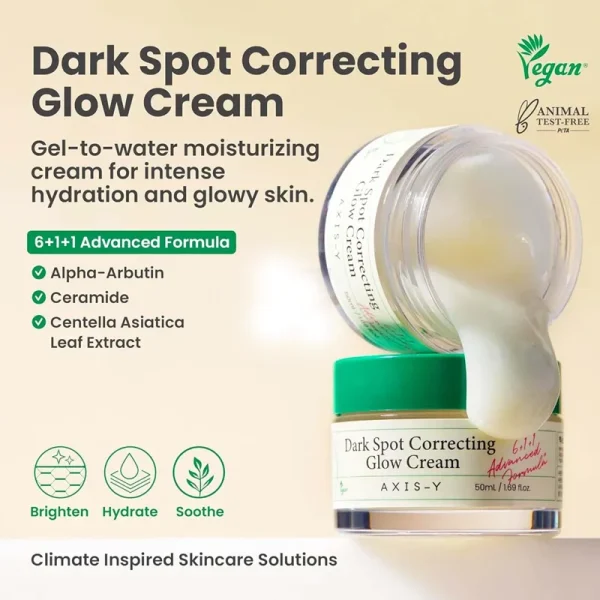 Axis-Y Dark Spot Correcting Glow Cream 50ml - Image 2
