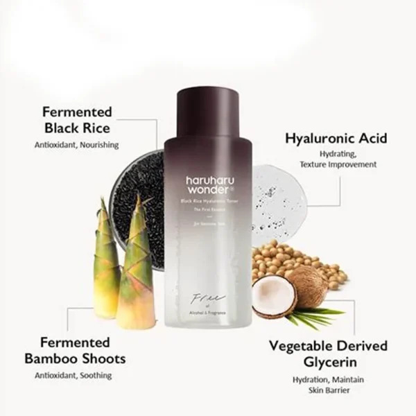HARUHARU WONDER Black Rice Hyaluronic Toner - Image 2