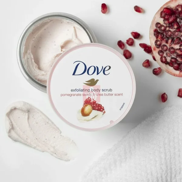 Dove Pomegranate Seeds & Shea Butter Scent Exfoliating Body Scrub - 225ml