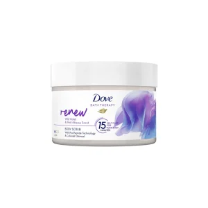 Dove Renew with Violet and Pink Hibiscus Scent Body Scrub 295ml