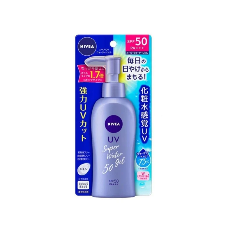 Nivea Super Water Gel SPF 50 Testing