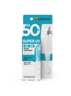 Garnier Super Uv Acne Serm Sunscren 30Ml