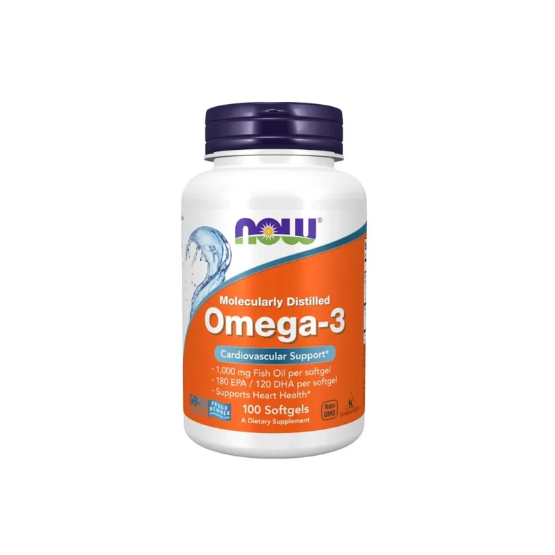 NOW Supplements, Omega-3 100 Softgels